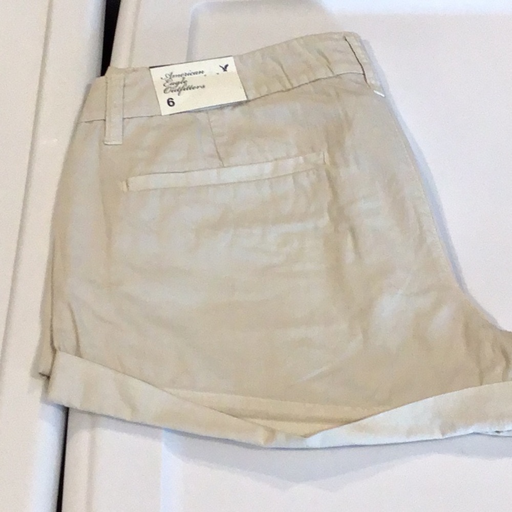 NWT AEO American Eagle Cotton Shorts 6